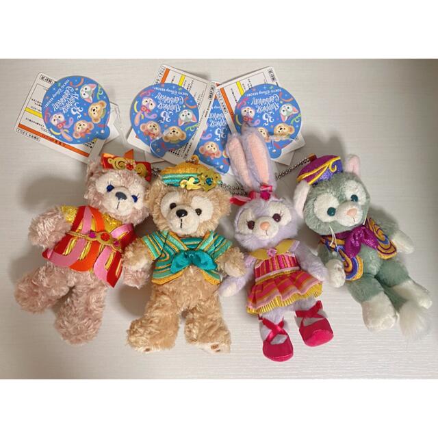 ダッフィー シェリーメイ ステラルー ジェラトーニ ぬいぐるみバッジ