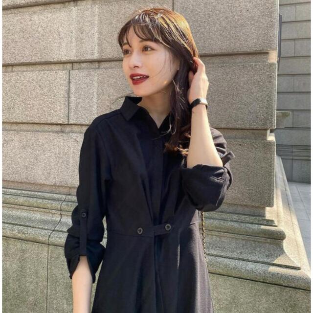 l´or Waist tuck Shirt Dress