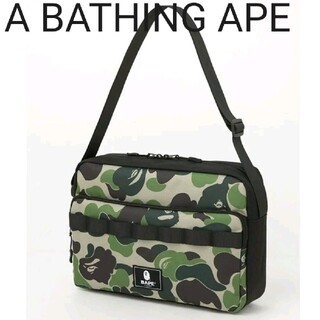 A BATHING APE - A BATHING APE ショルダーバッグ ABCカモ グリーン