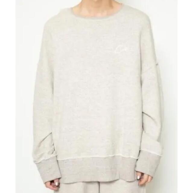 ADDITION ADELAIDE(アディッションアデライデ)のOVERSIZED SWEATSHIRT GREY メンズのトップス(スウェット)の商品写真