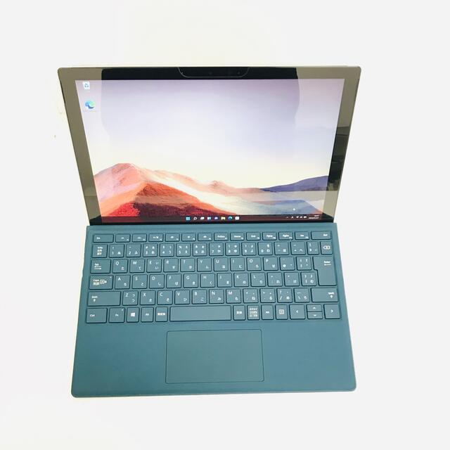 Microsoft(マイクロソフト)の【超美品】Surface Pro7 i5 8G/128G  Office2021 スマホ/家電/カメラのPC/タブレット(ノートPC)の商品写真
