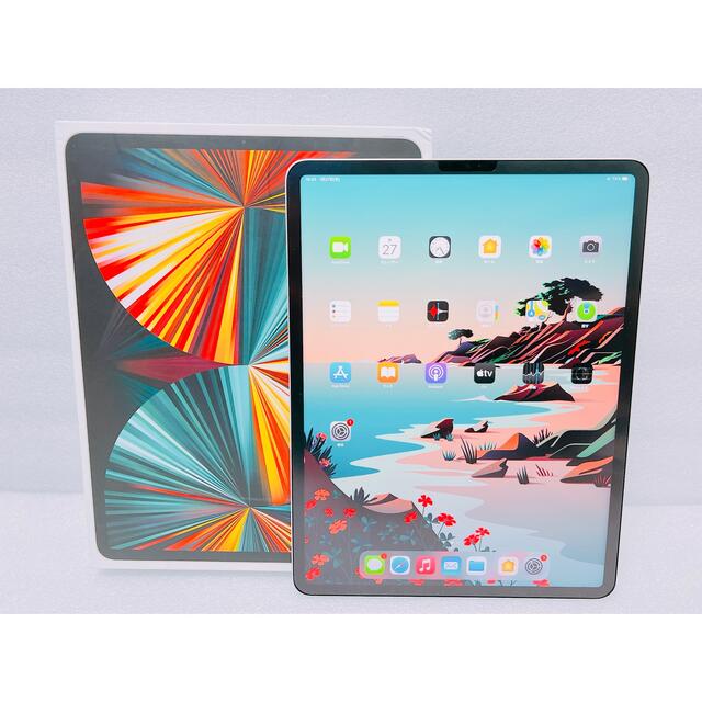 PC/タブレットipadPro 2021 12.9インチ256Gbシレバー wifiモデル品