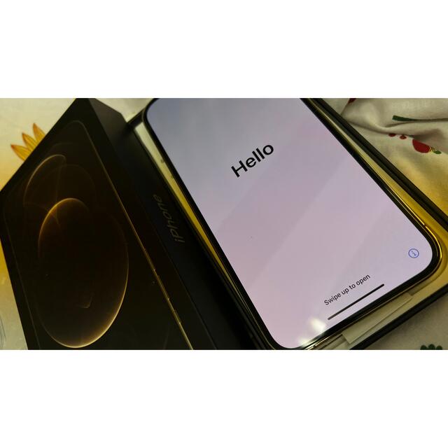 税込) iPhone - iPhone12pro max 128gb sim フリー ゴールド