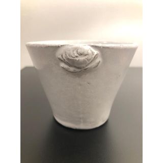 サラグレース(Sarah Grace)のルギャール　ローズゴブレット　オリーブ刻印　アスティエ　astier(食器)