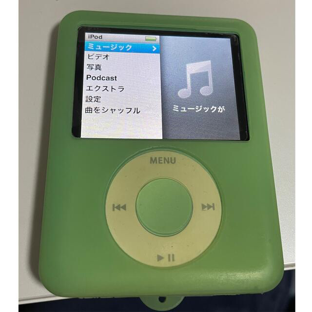 iPod(アイポッド)のiPod nano 第三世代 8GB スマホ/家電/カメラのオーディオ機器(ポータブルプレーヤー)の商品写真