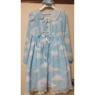 アンジェリックプリティー(Angelic Pretty)の3点セット アンジェリックプリティ ミスティスカイ ワンピース (ひざ丈ワンピース)