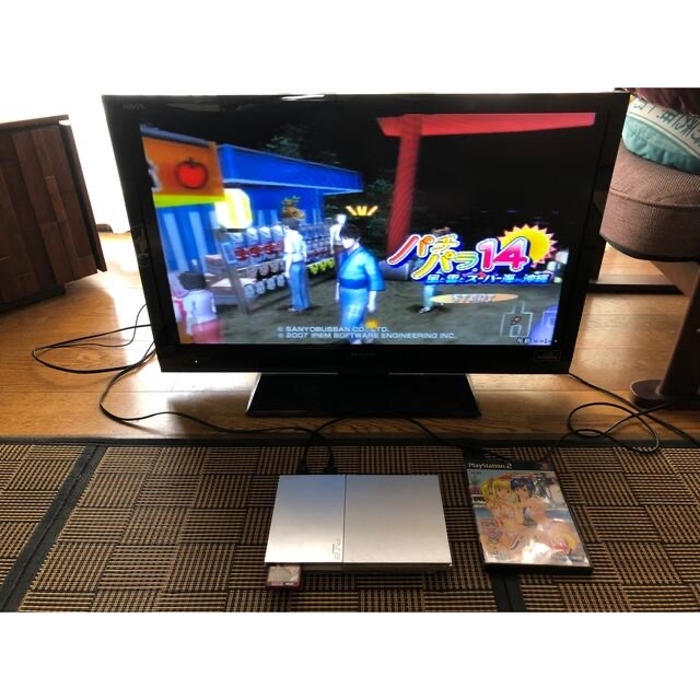 ps2本体　scph-90000 ＋パチパラ14  コントローラー無