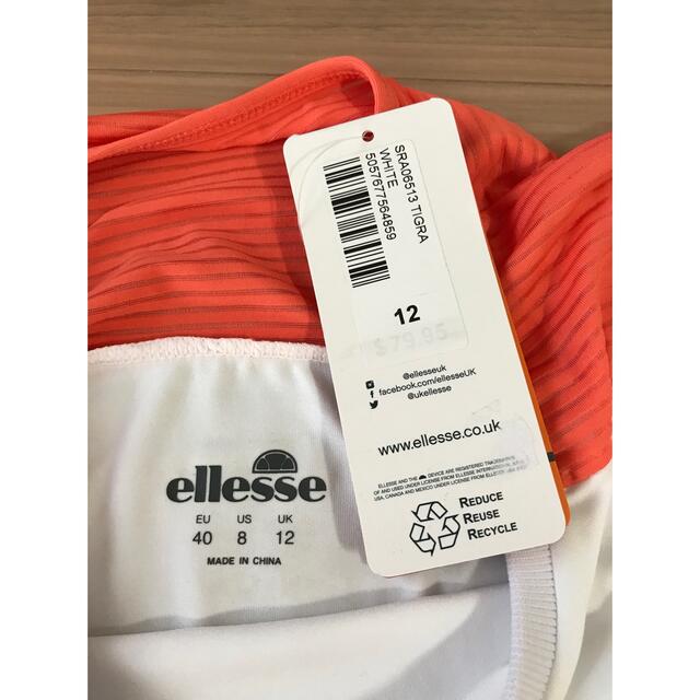 ellesse(エレッセ)の★海外購入★ ellesse レディース テニスウエア Tシャツ UK12 スポーツ/アウトドアのテニス(ウェア)の商品写真