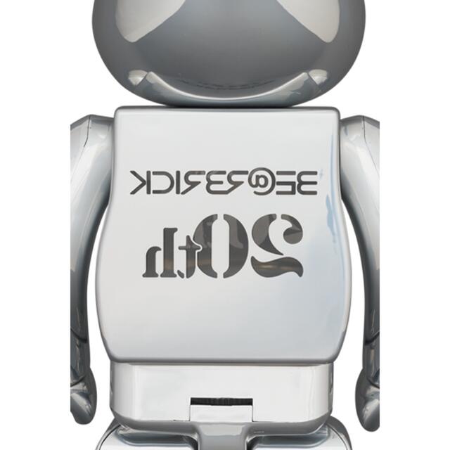 MEDICOM TOY - BE@RBRICK 20th Anniversary DEEP CHROMEの通販 by ...