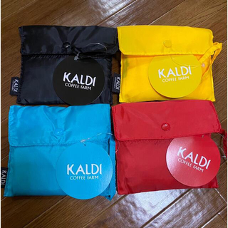 カルディ(KALDI)のカルディ　KALDI エコバッグ　全4種　コンプリートセット(エコバッグ)