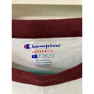 チャンピオン(Champion)のチャンピオンラグランシャツUSA 素材　七分袖(Tシャツ/カットソー(七分/長袖))