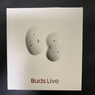 サムスン(SAMSUNG)のサムスン Galaxy Buds Live Mystic White(ヘッドフォン/イヤフォン)