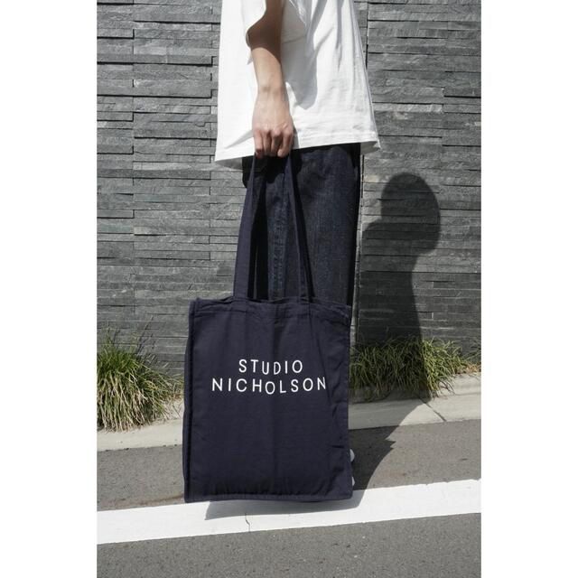 1LDK SELECT(ワンエルディーケーセレクト)の【新品】STUDIO NICHOLSON Cotton Canvas Tote メンズのバッグ(トートバッグ)の商品写真