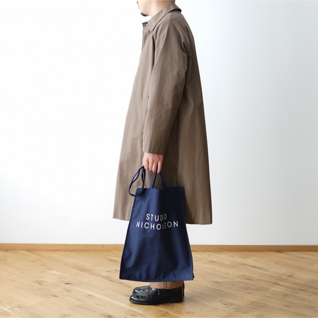 1LDK SELECT(ワンエルディーケーセレクト)の【新品】STUDIO NICHOLSON Cotton Canvas Tote メンズのバッグ(トートバッグ)の商品写真