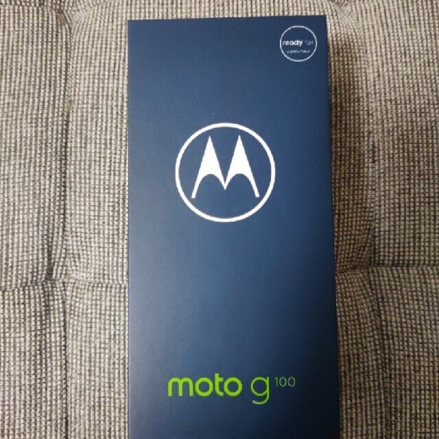 【新品未開封】MOTOROLA SIMフリースマートフォン moto g100スマホ家電カメラ