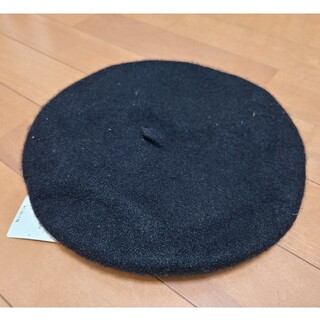 アースミュージックアンドエコロジー(earth music & ecology)のベレー帽　黒(ハンチング/ベレー帽)