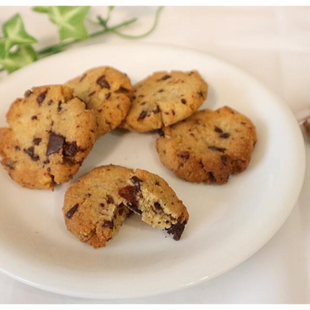 低糖質・グルテンフリー♡チョコとアーモンドのminiチャンククッキー 5枚×3袋 食品/飲料/酒の食品(菓子/デザート)の商品写真