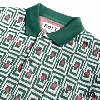 【新品】BoTT Door Jacquard L/SL Poloの通販 by shop|ラクマ
