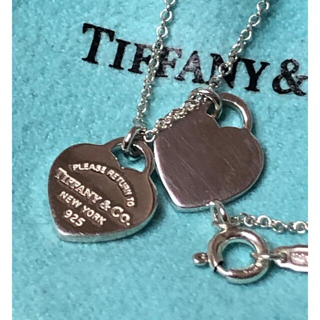 Tiffany & Co.(ティファニー)の未使用保管品★ティファニー★ダブルハート ネックレス レディースのアクセサリー(ネックレス)の商品写真