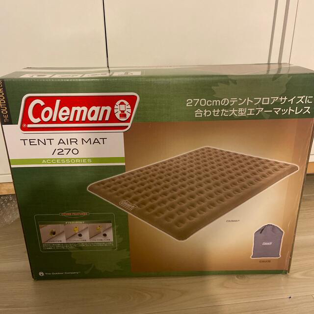 アウトドア【新品】Colemanテントエアーマット 270 ×クイックポンプ　セット販売