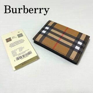 バーバリー(BURBERRY)の美品 Burberry カードケース 名刺入れ ノバチェック / バーバリー(名刺入れ/定期入れ)
