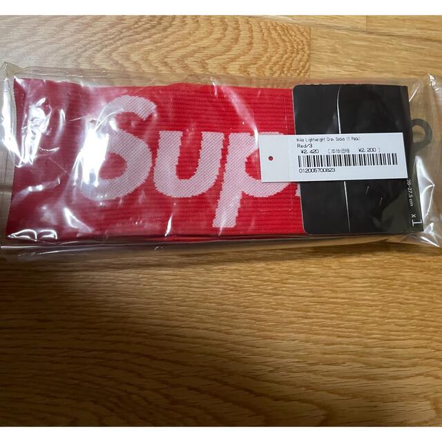 Supreme®/Nike® Crew Socks Red 26-27.5cm