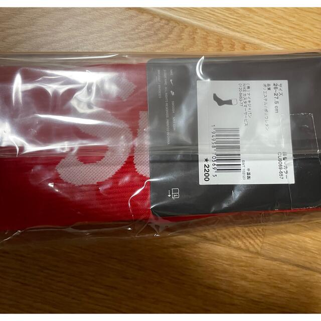 Supreme®/Nike® Crew Socks Red 26-27.5cm