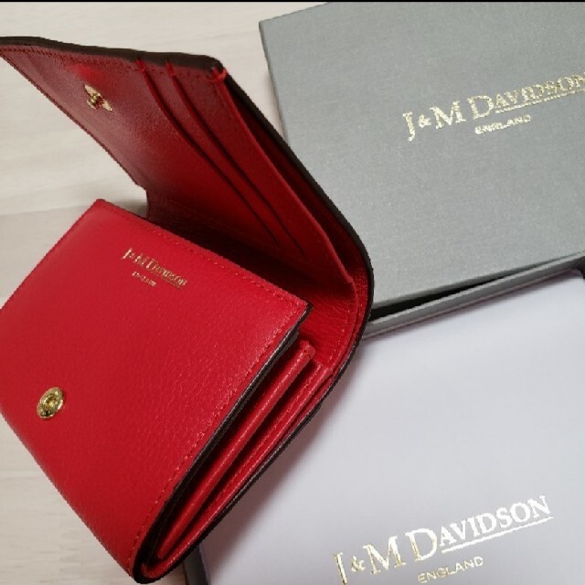 値下げ！正規品J&M DAVIDSON 2つ折り財布