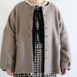 SM2 - 最終お値下げ☆サマンサモスモス ノーカラーショートコートの