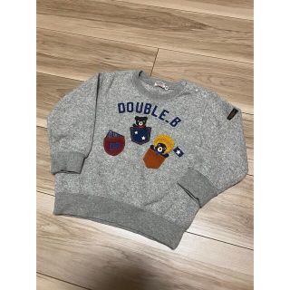 ダブルビー(DOUBLE.B)のダブルビー　トレーナー　90(Tシャツ/カットソー)