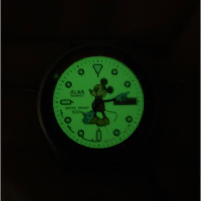 ALBA(アルバ)のジャンク品　SEIKO ALBA Y143-602Aミッキーマウス腕時計 レディースのファッション小物(腕時計)の商品写真