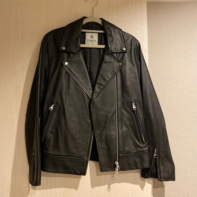 nano・universe - 新品同様♡nano universe ダブルライダース nano・universe - 新品同様♡nano universe ダブルライダース