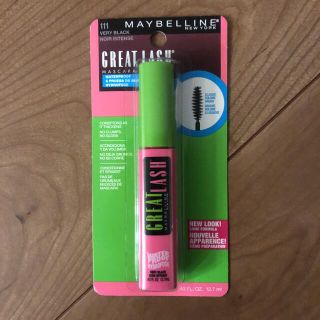 メイベリン(MAYBELLINE)のメイベリン　グレートラッシュマスカラ　111 新品未使用(マスカラ)