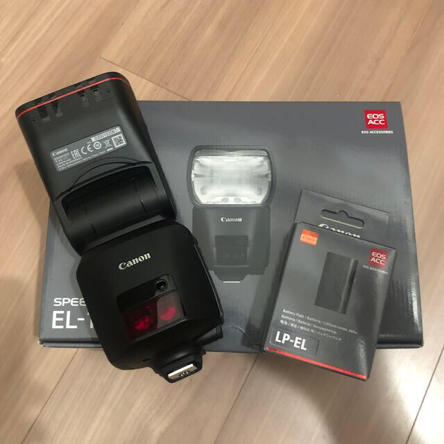 Canon キヤノン スピードライト EL-1 予備バッテリー 【美品】