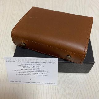 エムピウ(m+)の【美品】m+ エムピウ ミッレフォッリエ3 P25 クロムエクセルレザー モカ(折り財布)