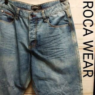 ROCAWEAR 激レア デニムパンツ ジーンズ 渋め オシャレ 個性 a48