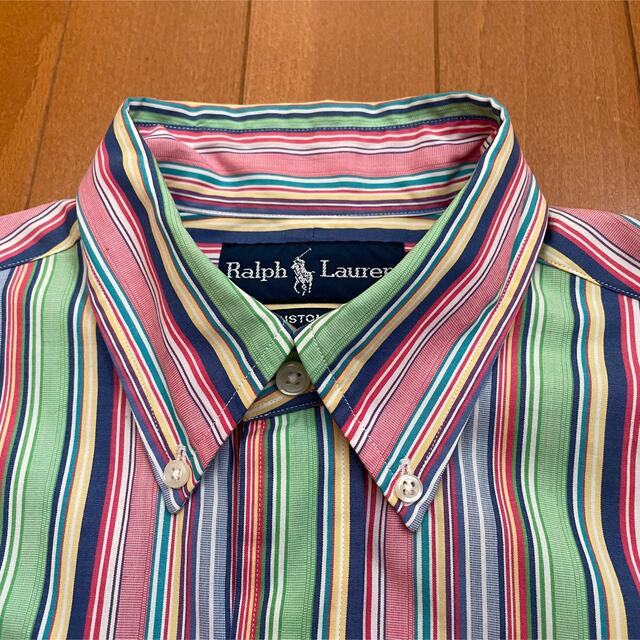 Ralph Lauren(ラルフローレン)の新品 POLO Ralph Lauren 長袖BDシャツ マルチカラーストライプ メンズのトップス(シャツ)の商品写真