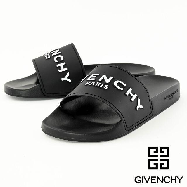 新品 Givenchy paris ラバー フラットサンダル