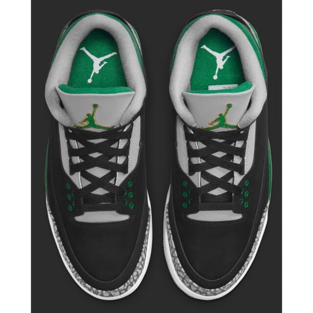 NIKE AIR JORDAN 3 RETRO PINE GREEN 29cm