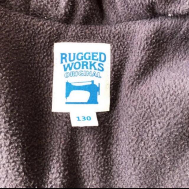 RUGGEDWORKS(ラゲッドワークス)のRUGGED WORKS ジャンパー　上着　コート　130 ラゲッドワークス　 キッズ/ベビー/マタニティのキッズ服男の子用(90cm~)(コート)の商品写真