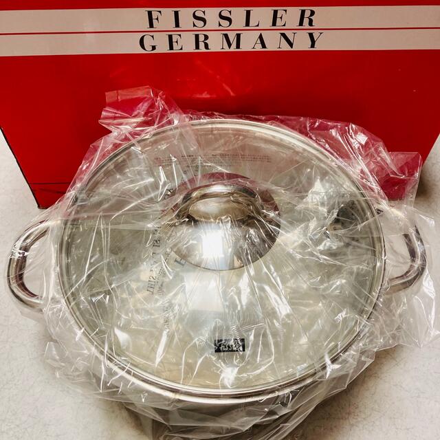 Fissler(フィスラー) シチューポット24cm 5.7L ガラスフタ 鍋/フライパン