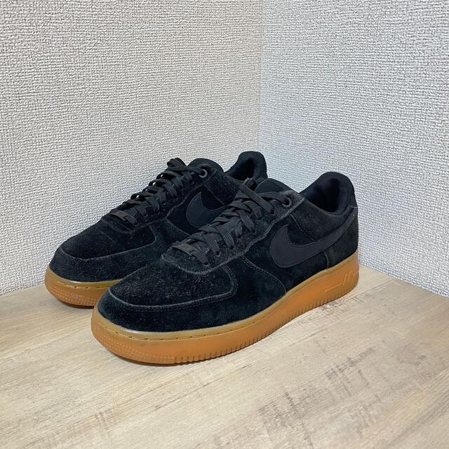 NIKE AIR FORCE 1 '07 LV8 SUEDE BLK 最終値下！靴/シューズ