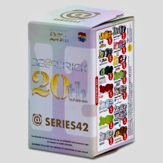 BE@RBRICK SERIES 42 未開封 1箱　20周年　ベアブリック | フリマアプリ ラクマ