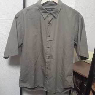 ユナイテッドアローズグリーンレーベルリラクシング(UNITED ARROWS green label relaxing)のgreen label relaxing 半袖シャツ カーキ(シャツ)