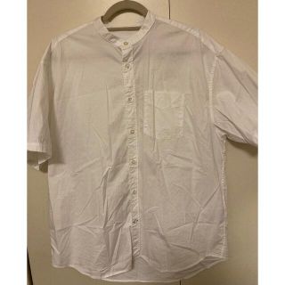 ギャップ(GAP)のユアン様専用★GAP ノーカラーシャツ　白　メンズ S(シャツ)