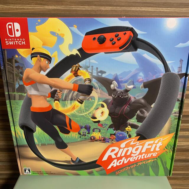 Nintendo Switch(ニンテンドースイッチ)のリングフィット アドベンチャー Switch エンタメ/ホビーのゲームソフト/ゲーム機本体(家庭用ゲームソフト)の商品写真