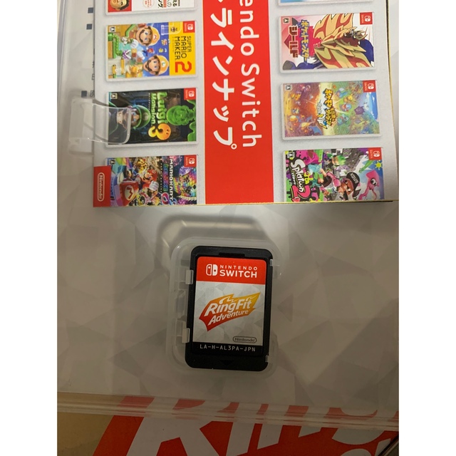 Nintendo Switch(ニンテンドースイッチ)のリングフィット アドベンチャー Switch エンタメ/ホビーのゲームソフト/ゲーム機本体(家庭用ゲームソフト)の商品写真