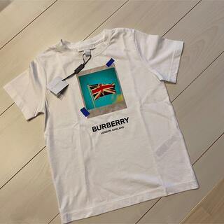 日本最大のブランド バーバリー チルドレン ロゴ Tシャツ 8歳サイズ 
