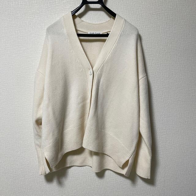 Plage(プラージュ)のymym様専用【R’IAM】washable wool カーディガン◆ レディースのトップス(ニット/セーター)の商品写真