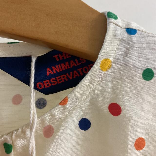 Caramel baby&child (キャラメルベビー&チャイルド)のthe animals observatory tao 8y水玉ワンピース キッズ/ベビー/マタニティのキッズ服女の子用(90cm~)(ワンピース)の商品写真